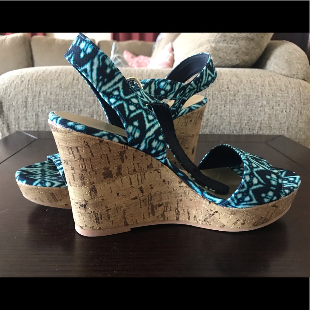 Christian Soriano Aztec Design Wedges